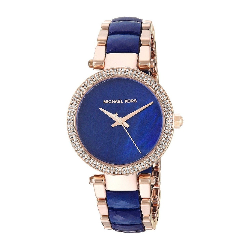 MICHAEL KORS Women's 'Mini Parker' Rose Gold-Tone